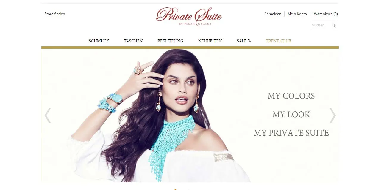 Créatrice de bijoux Pegah de privatesuite.eu