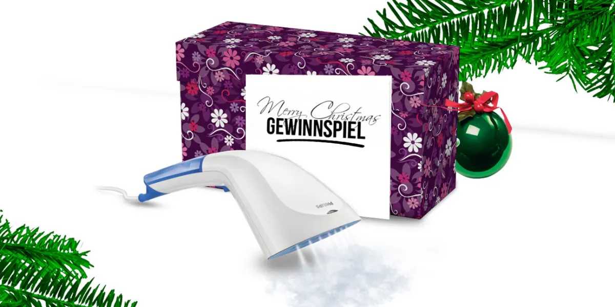 Philips Steam&Go - Concours de calendrier de l'Avent