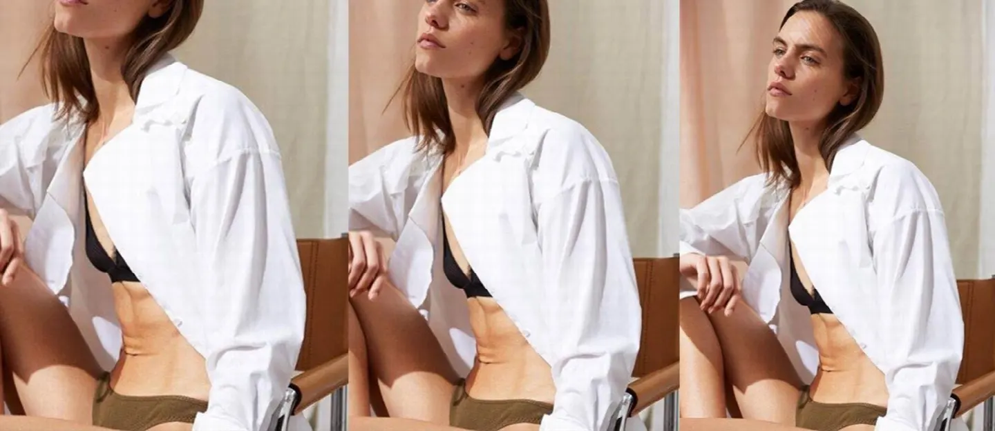 Mannequin Corinna Ingenleuf - La beauté intérieure en couverture de Elle et Marie Claire