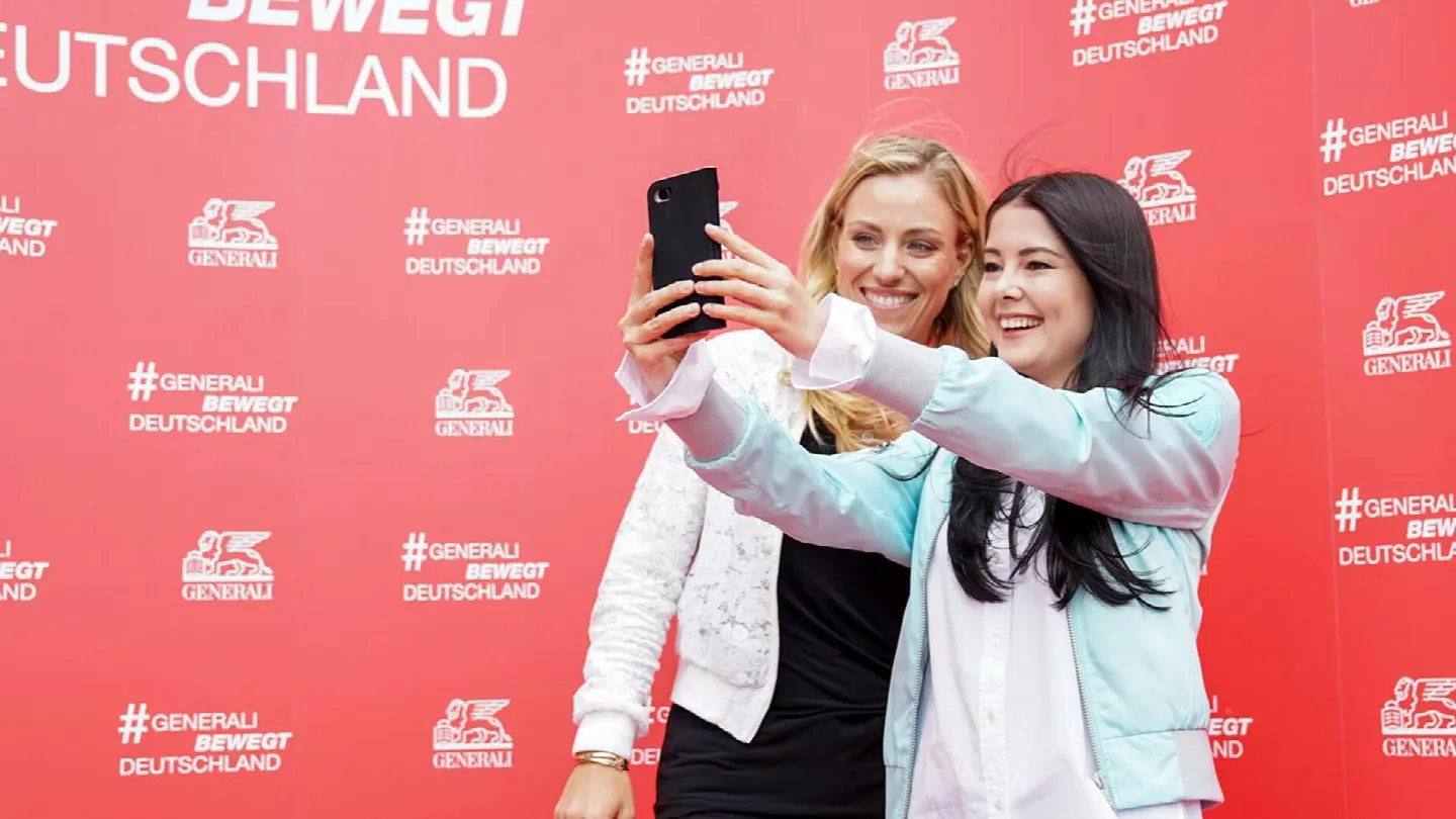 Événement Influenceur : Prix #1 de l'influenceur sportif pour Pamela Reif par Angelique Kerber