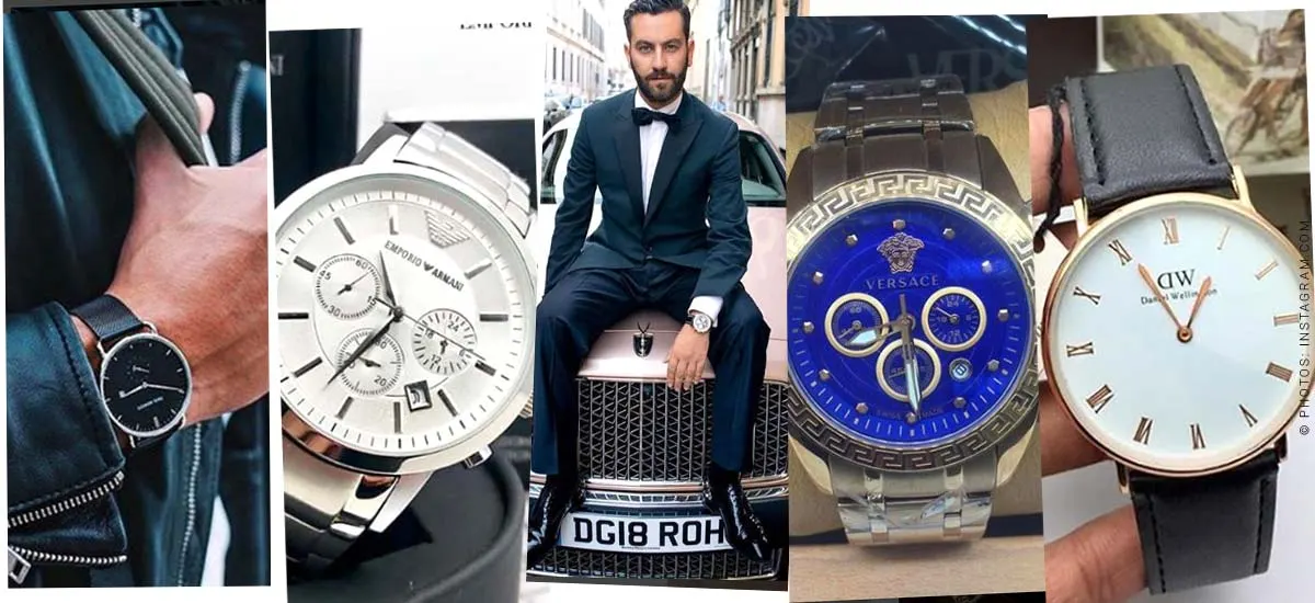Montres pour hommes - La tendance de la mode pour les hommes