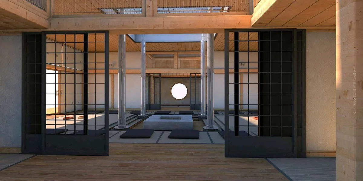 Mobilier Feng Shui : Harmonie dans le jardin, la chambre et le salon - Conception selon les règles du Feng Shui