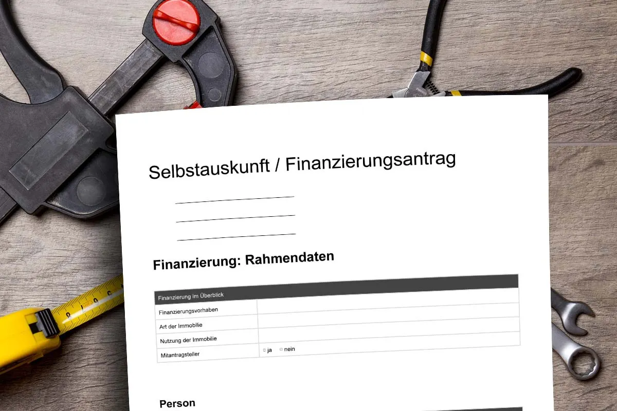 Déclaration volontaire pour la banque : Achat d'une maison et d'un appartement - Sparkasse, Volksbank & Co.