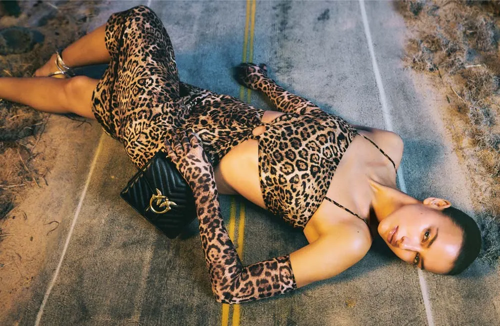 Marque de mode Pinko : nouvelle collection avec le top model Irina Shayk