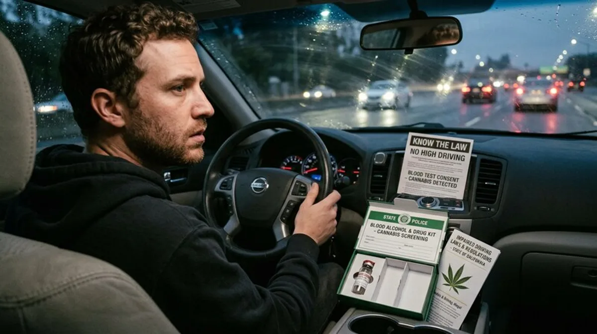 Cannabis et conduire : limite de THC et risque de permis de conduire