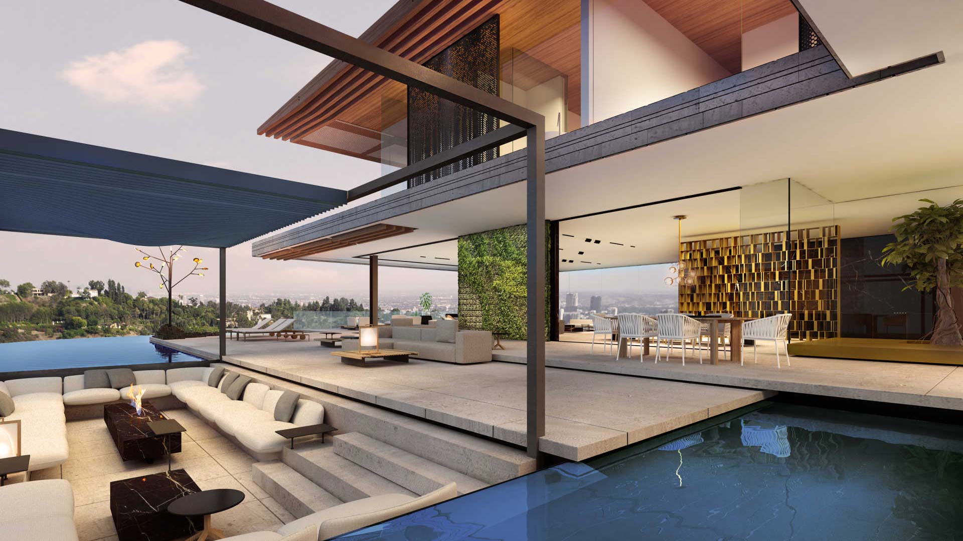 luxury-property-bel-air-realtor-los-angels-la-exclusive-house-edgeless-infinity-swimming-pool-light-sykline (5)