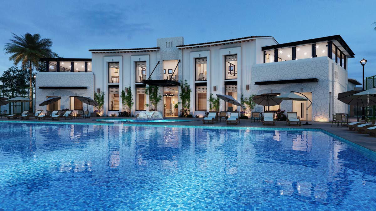 haus-villa-pool-blau-weiss-liegen-palmen-luxus